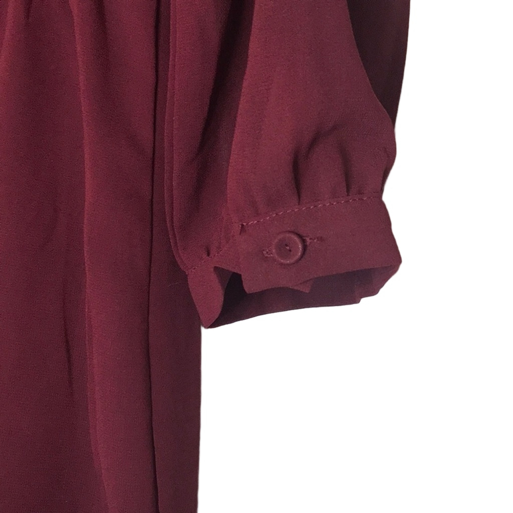 BANJUL BURGUNDY ROMPER - Picture 6 of 9